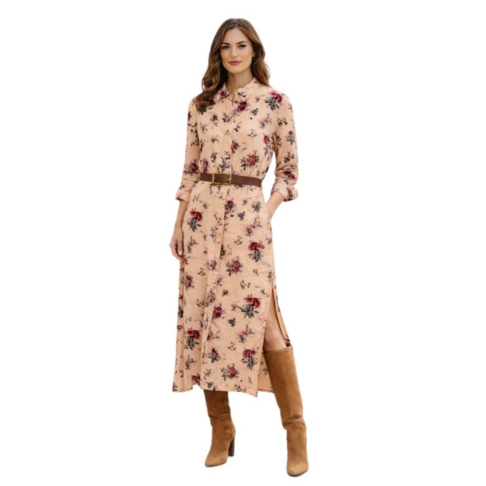 Floral Print Midi Dress